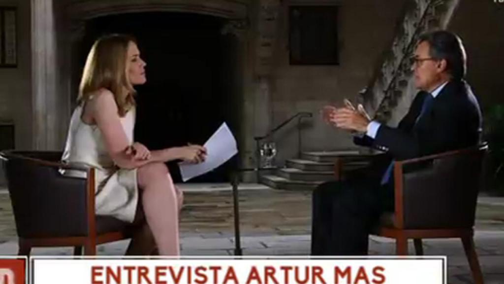 Silvia Intxaurrondo entrevista a Artur Mas en 'Un tiempo nuevo'