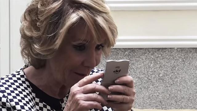 Esperanza Aguirre se cachondea de 'El hormiguero' horas antes de su entrevista