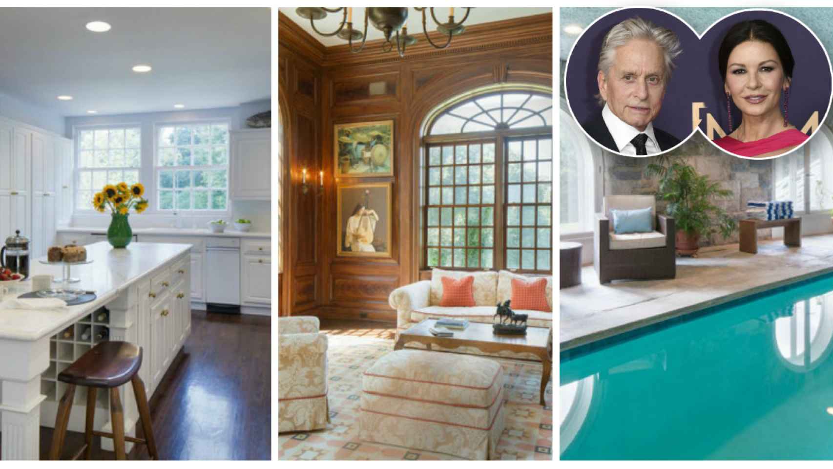 Michael Douglas y Catherine Zeta-Jones venden su lujosa mansión en Nueva York