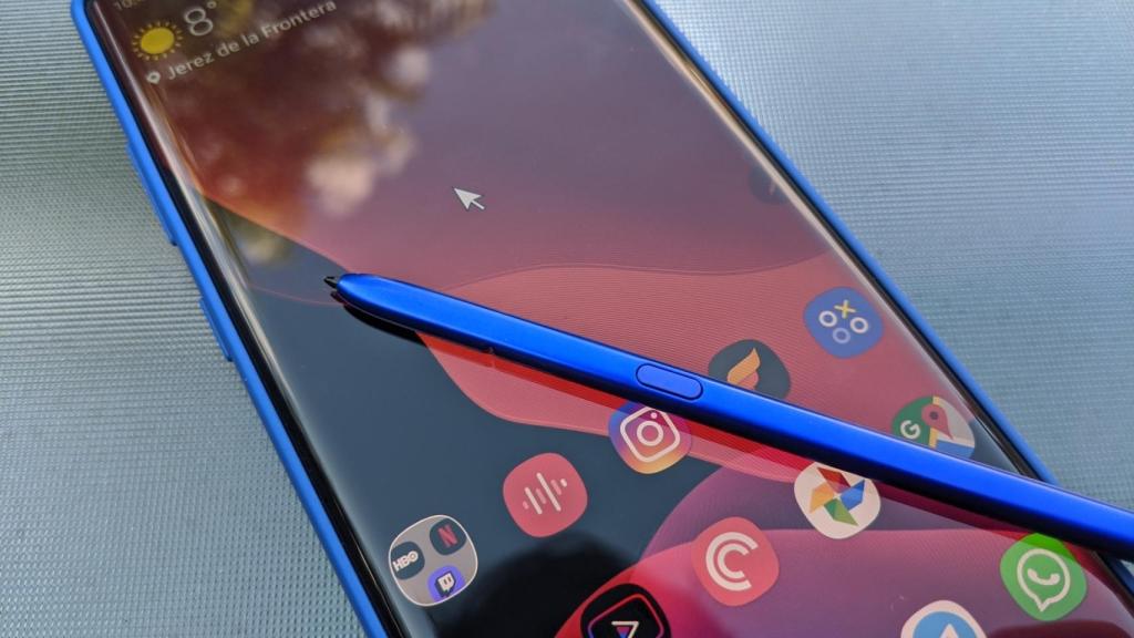 Convierte el Spen del Galaxy Note 10 en un ratón