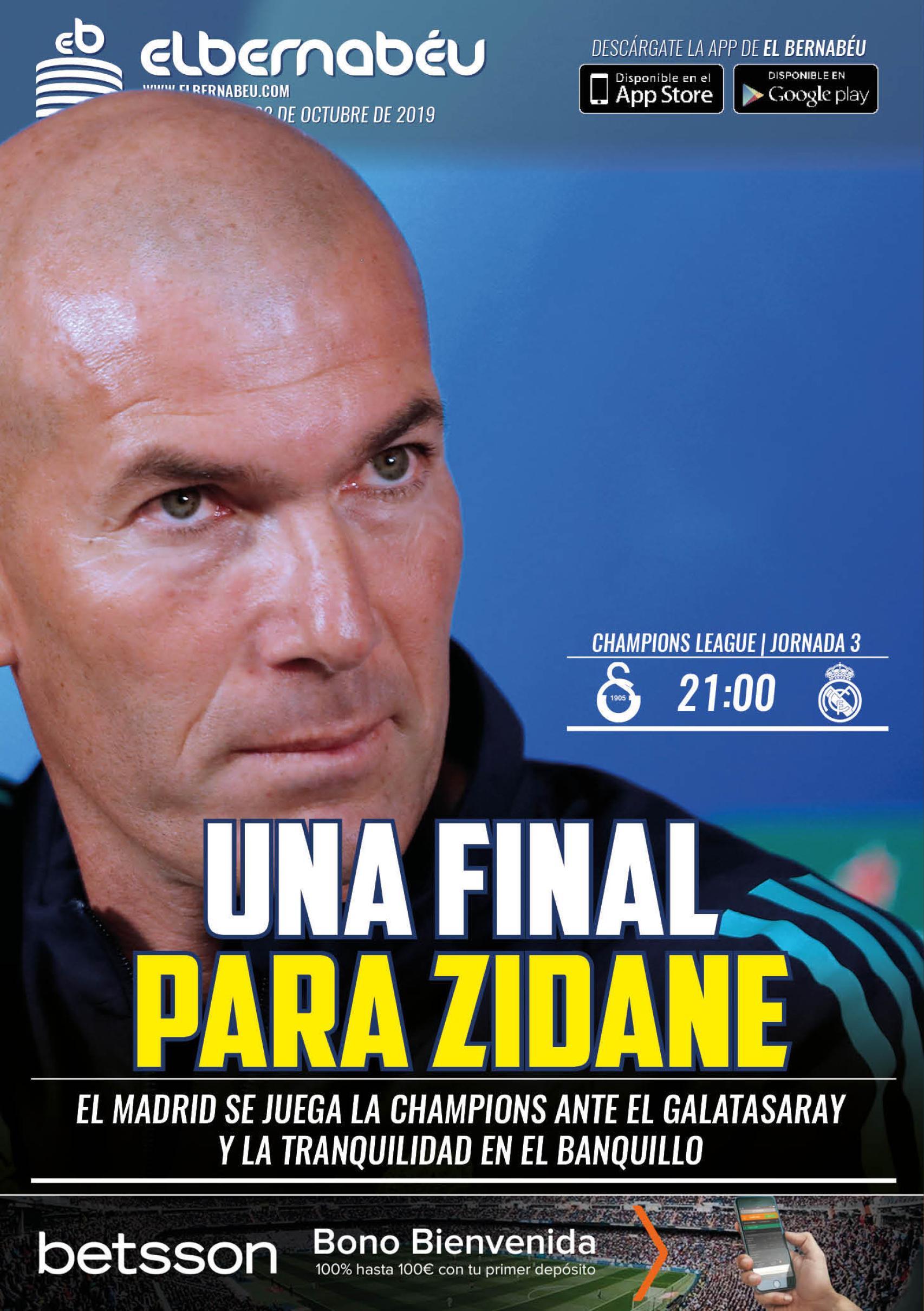 La portada de El Bernabéu (22/10/2019)