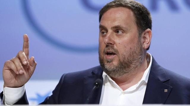 El líder de ERC, Oriol Junqueras