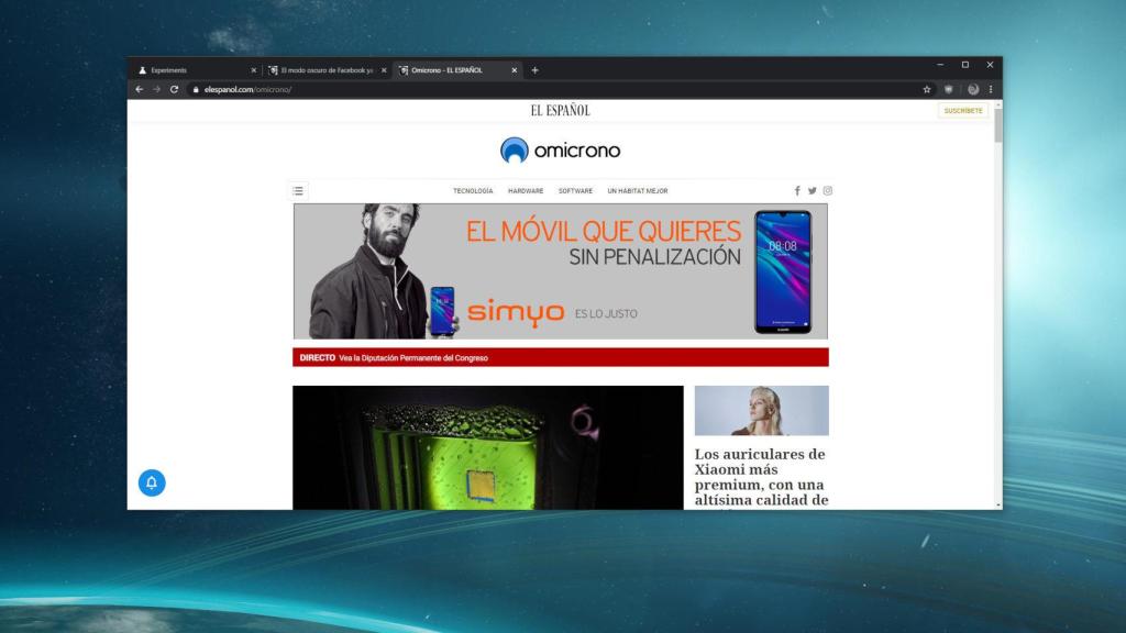 Navegador Chrome en Windows