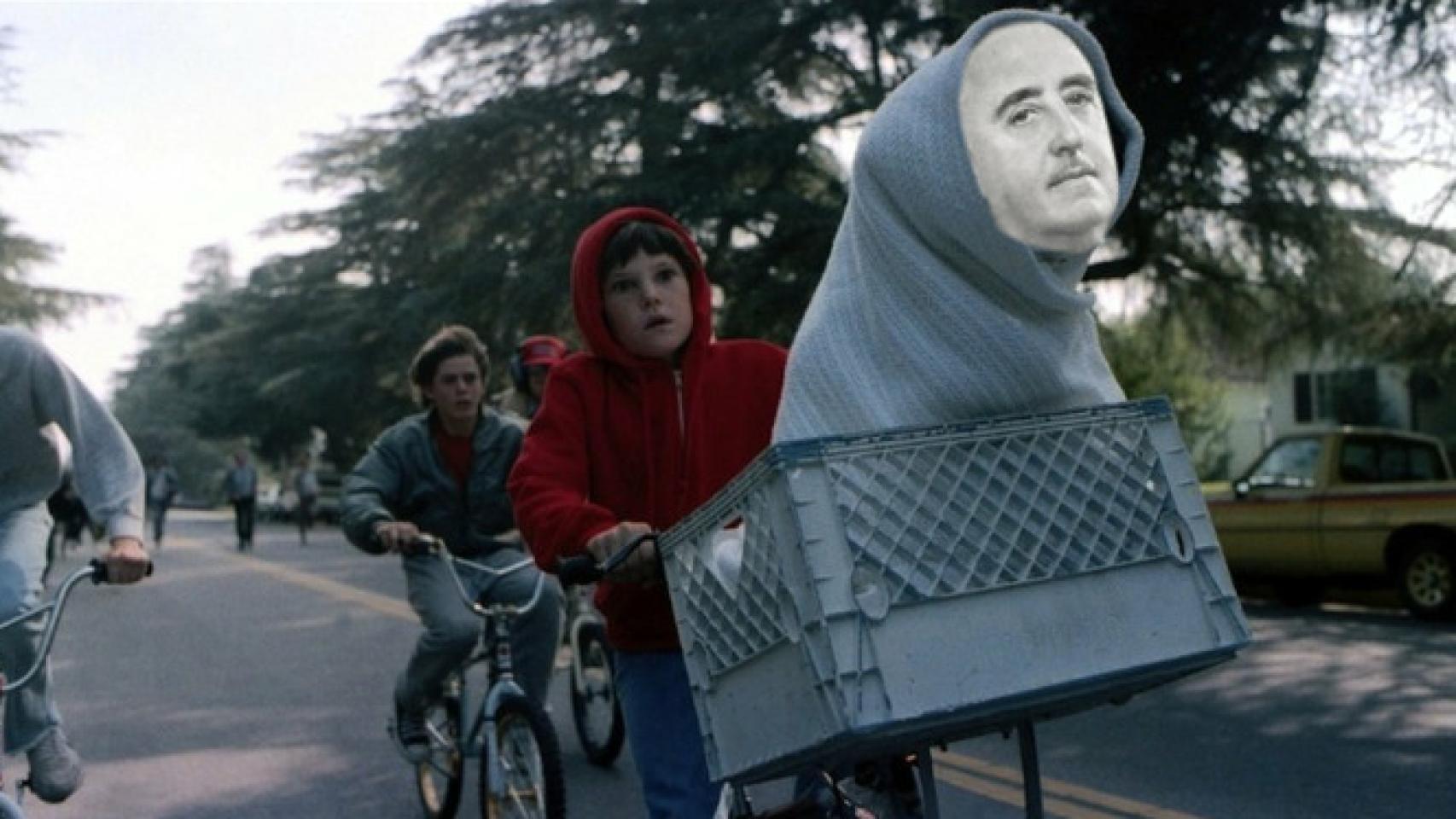 Uno de los memes más aplaudidos se inspira en la película 'E.T.'