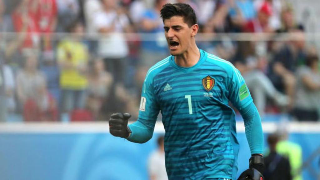 Courtois, con Bélgica