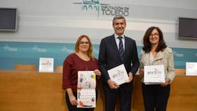 Álvaro Gutíerrez en la presentación del calendario en Toledo