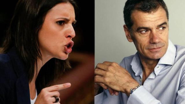 Irene Montero, de Unidas Podemos, y Toni Cantó, de Ciudadanos.