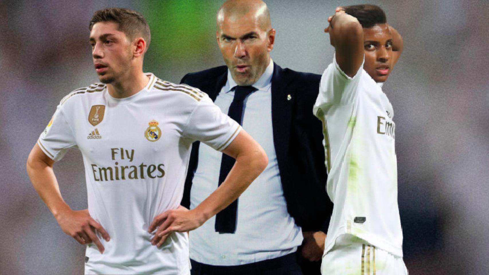 Fede Valverde, Zidane y Rodrygo