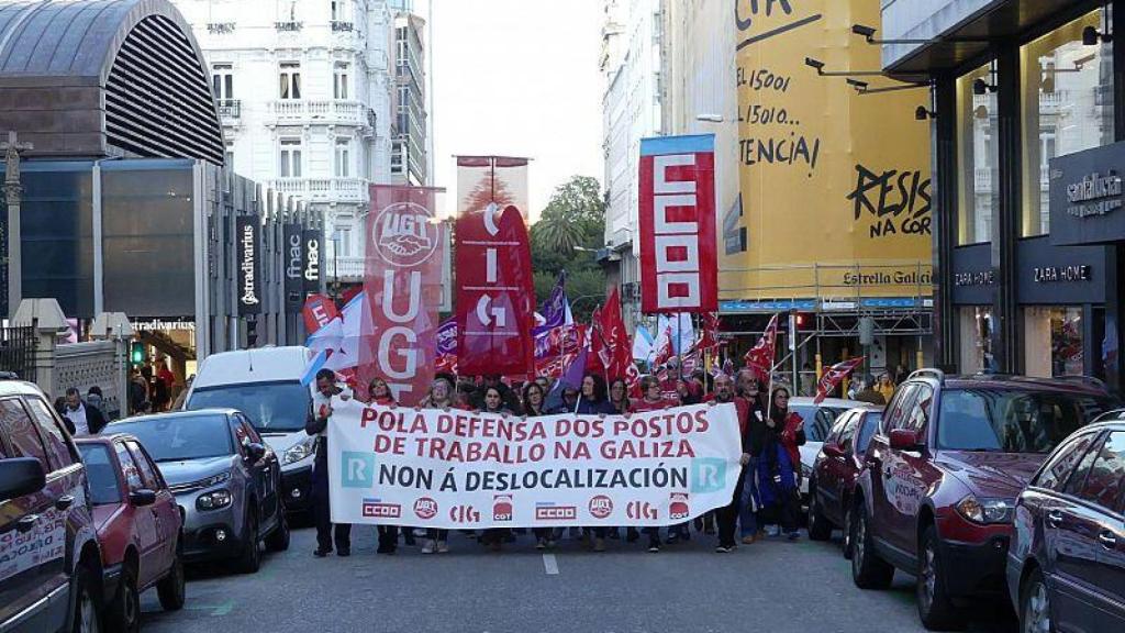 El martes volvieron a manifestarse