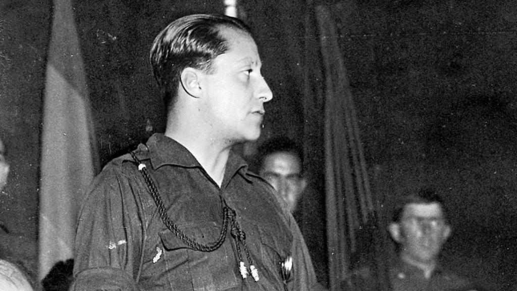 Los restos de José Antonio Primo de Rivera descansan todavía en El Valle de los Caídos.