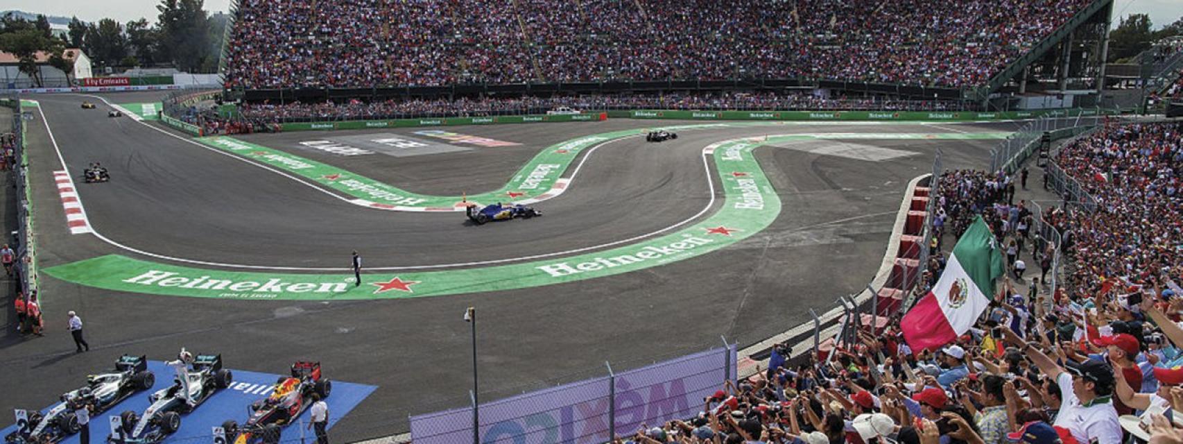 Gradas del Gran Premio de México de Fórmula 1