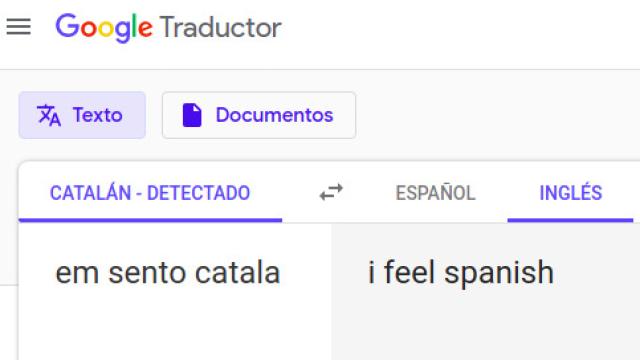 Este es el resultado de la traducción de Google