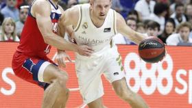 Causeur, durante el partido de Liga Endesa entre Real Madrid y BAXI Manresa