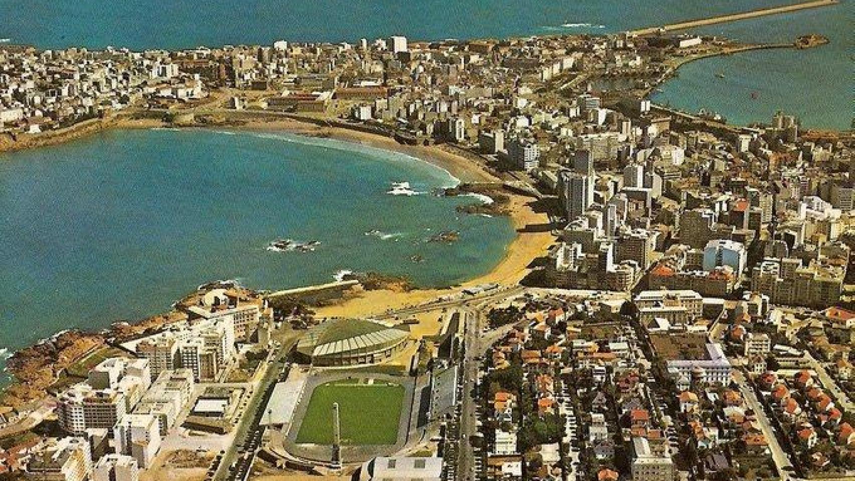 Riazor en los años 70