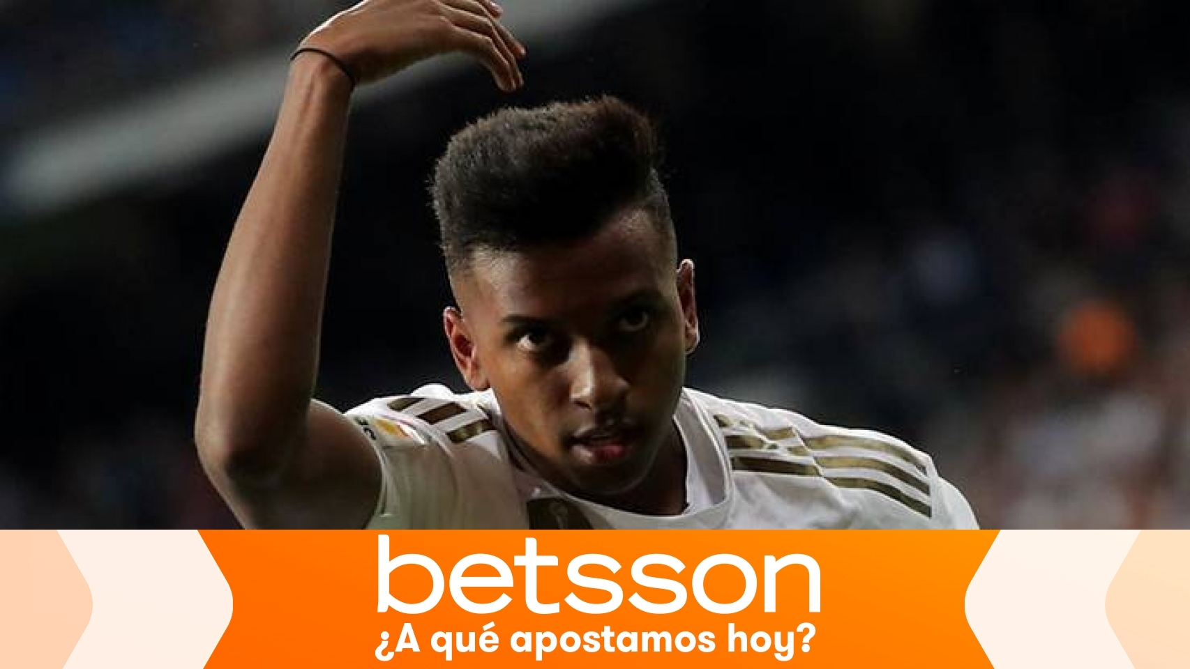 Rodrygo, en un partido del Real Madrid