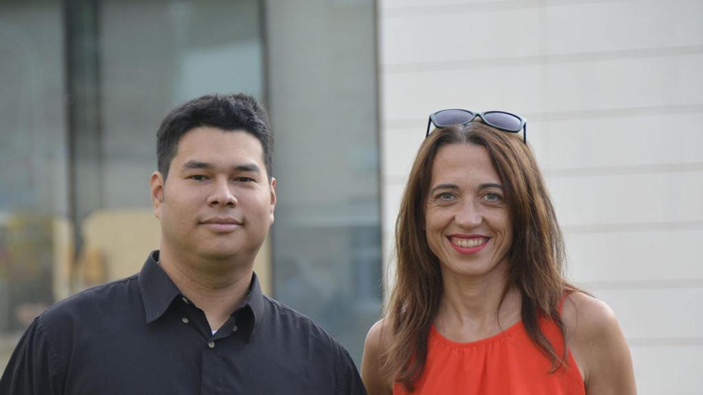 Raquel Lacuesta y Franks González-Landero han diseñado este mueble inteligente.