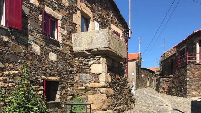 El pueblo de Malcata, en la raya portuguesa.