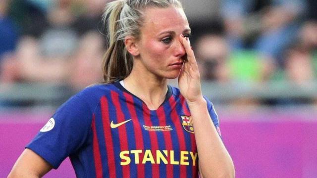 Toni Duggan, en la final de la Women's Champions League