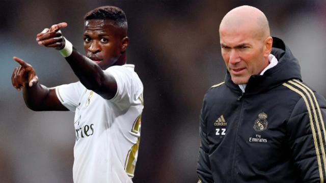 Vinicius y Zidane