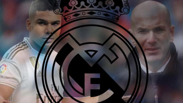 Casemiro y Zidane