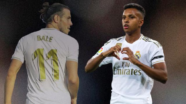 Gareth Bale y Rodrygo Goes