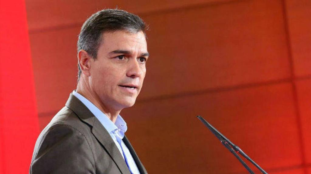 Pedro Sánchez, presidente del Gobierno, en una imagen de Óscar Huertas