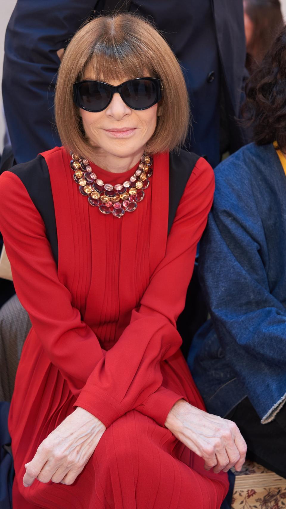 Anna Wintour es todo un referente en el mundo de la moda.