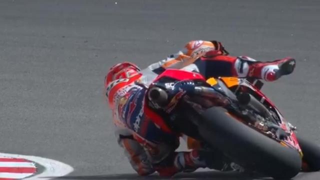 Márquez hace una nueva salvada de las suyas