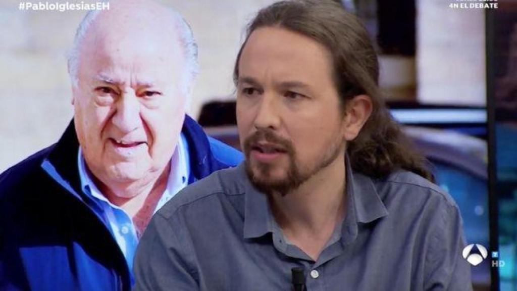 Pablo Iglesias durante la entrevista en ‘El Hormiguero’