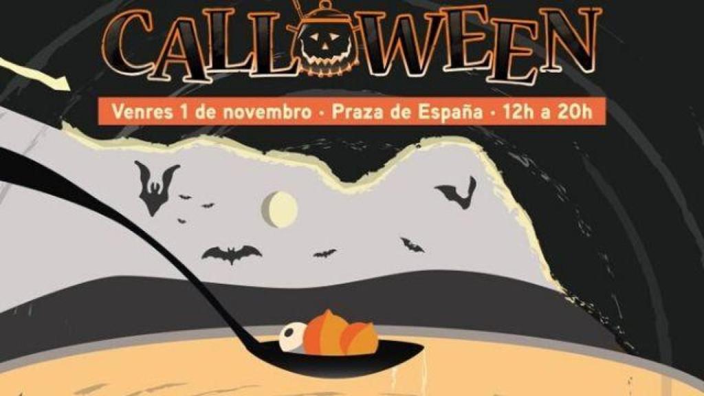 Cartel de la fiesta Calloween