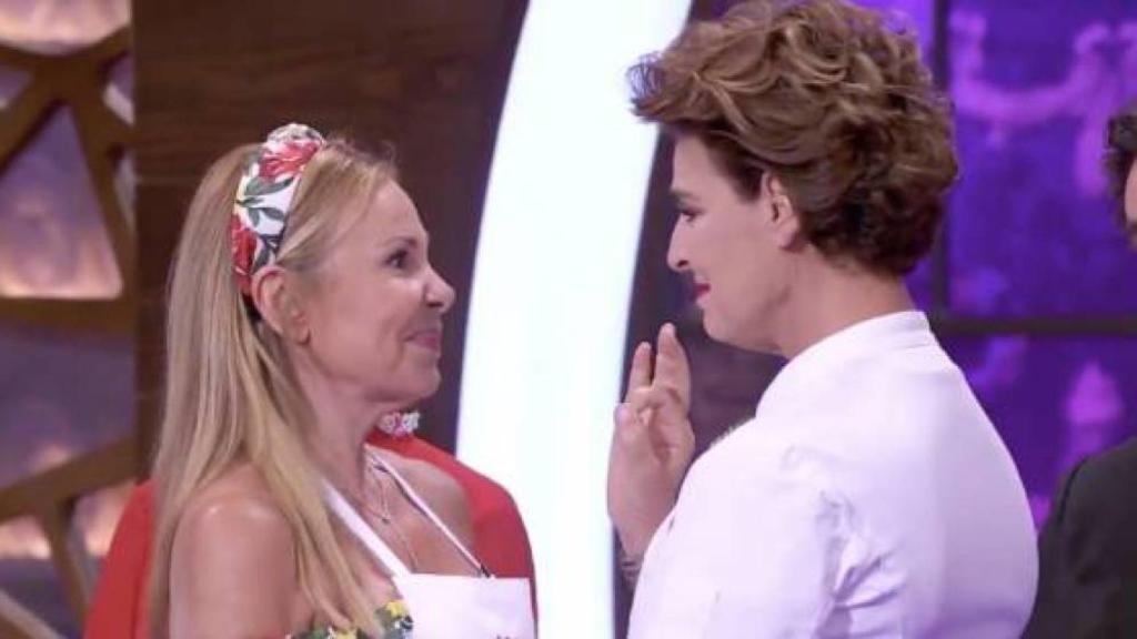 El esperado reencuentro entre Ana Obregón y Antonia Dell'Atte se produjo en 'MasterChef Celebrity' esta semana.