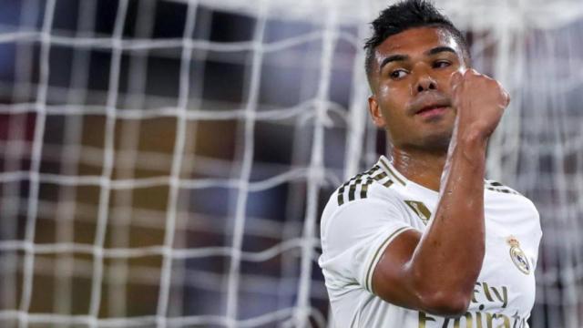 Casemiro, durante un encuentro esta temporada