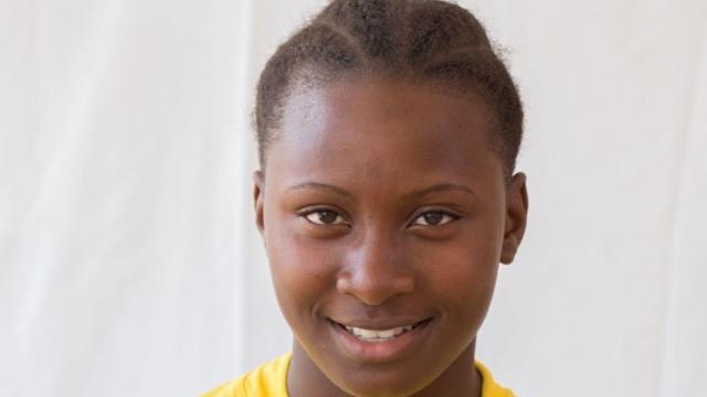 Tarania Clarke, con la selección