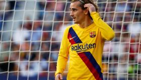 Antoine Griezmann, en el Levante - Barcelona de La Liga