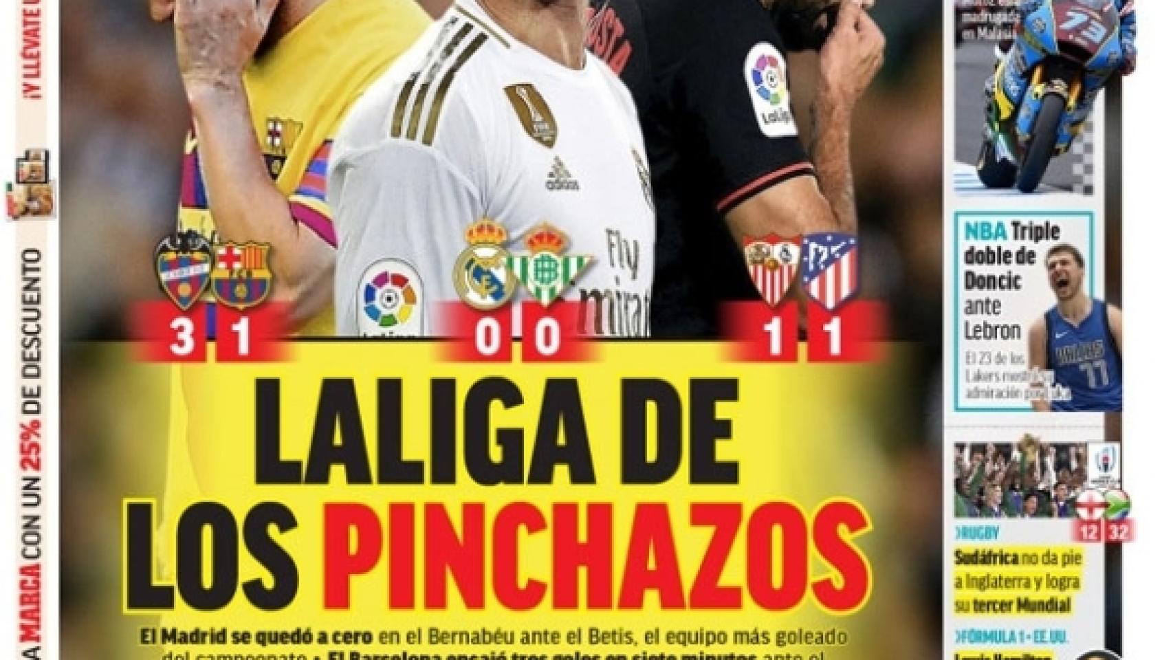 Portada MARCA (03/11/2019)