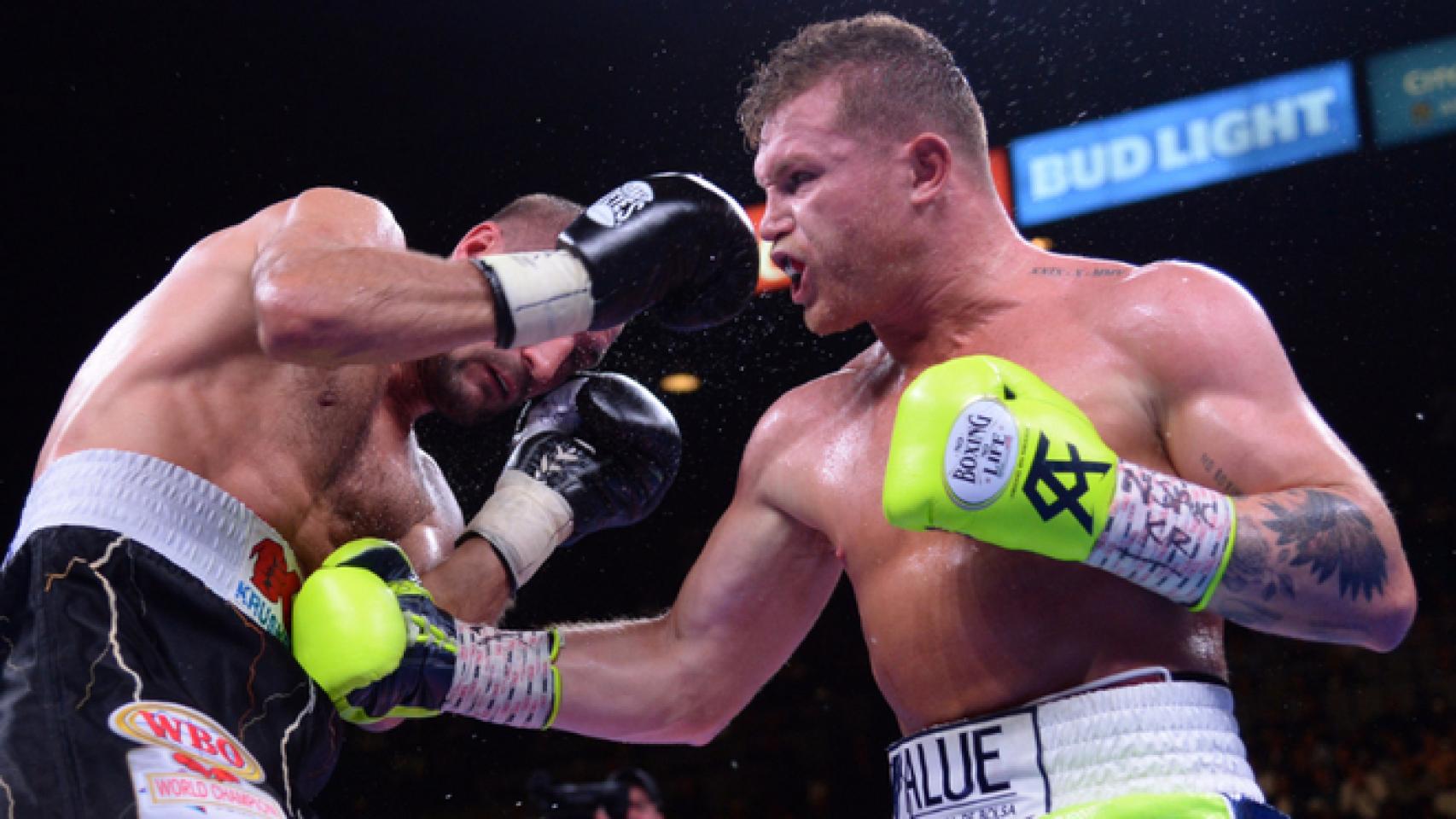 'Canelo' Álvarez en Las Vegas contra Kovalev.