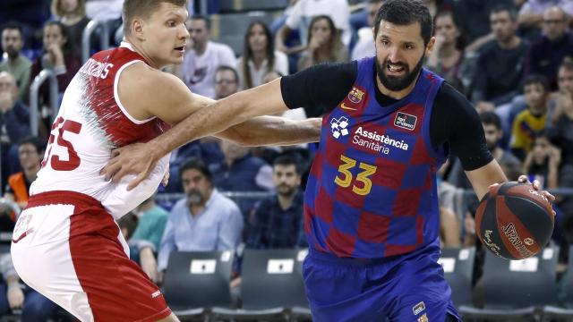 Mirotic, en un momento del partido ante el Fuenlabrada