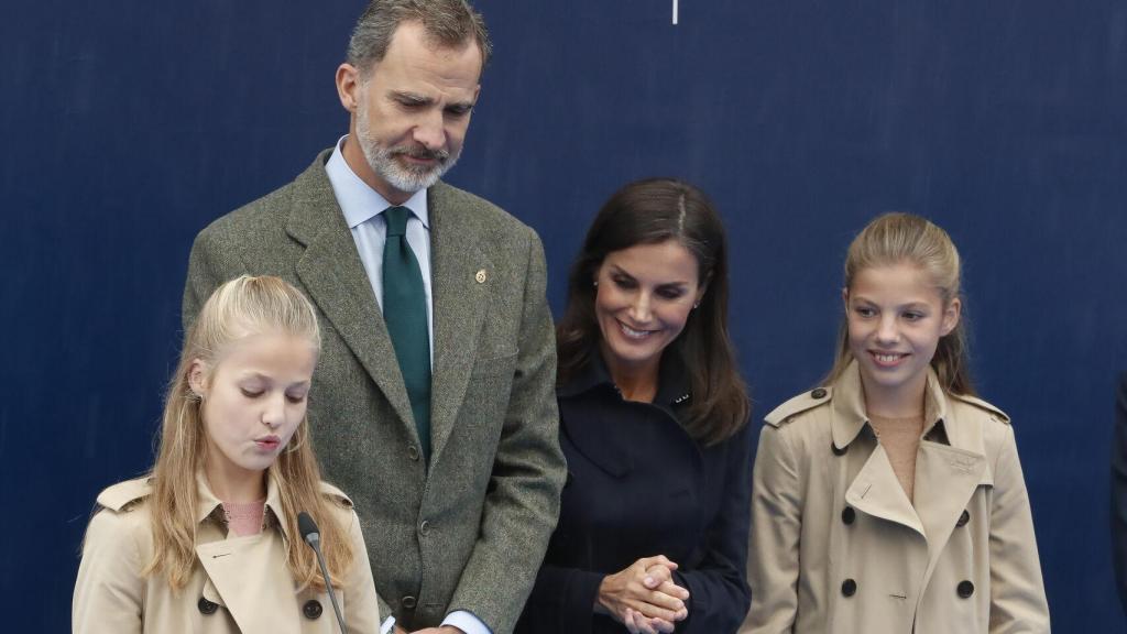 La Familia Real en su último acto público conjunto.