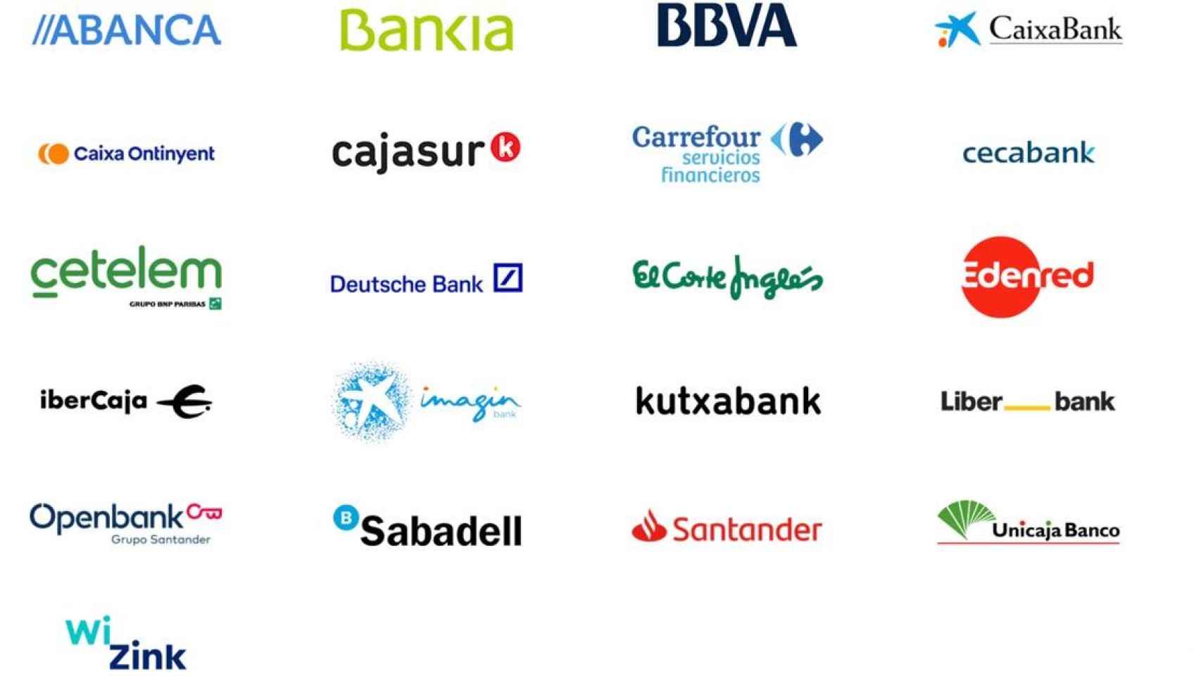 Algunas de las empresas colaboradoras de Samsung Pay