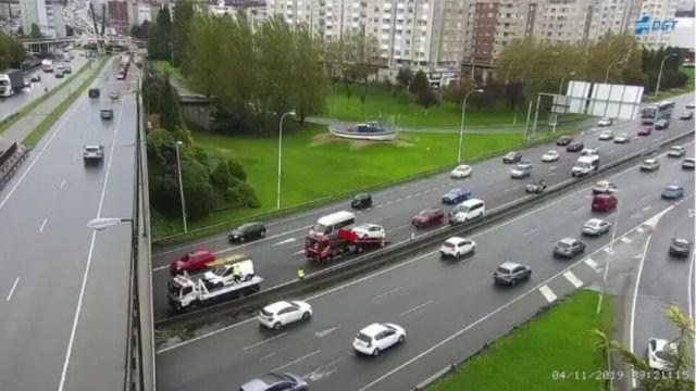 Accidente esta mañana en Alfonso Molina