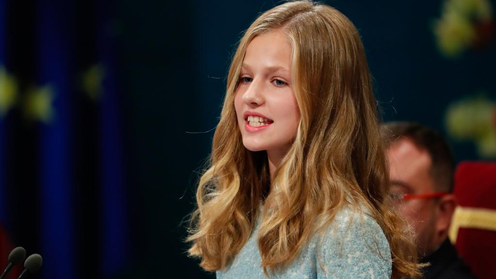 La princesa de Asturias, Leonor de Borbón, en los premios Princesa de Girona.