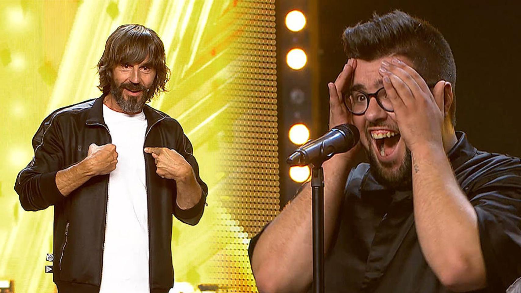 Pitu conseguía el pase de oro de Santi Millán en la octava gala de 'Got Talent'.