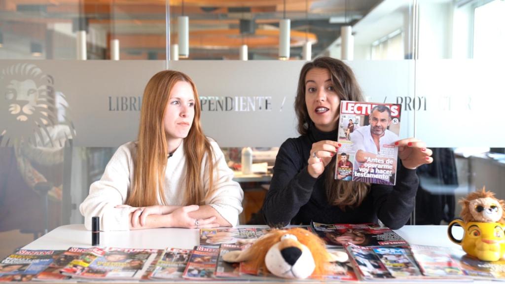 Ane Olabarrieta y Cristina Rodrigo.