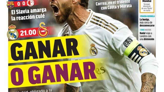 Portada MARCA (06/11/19)