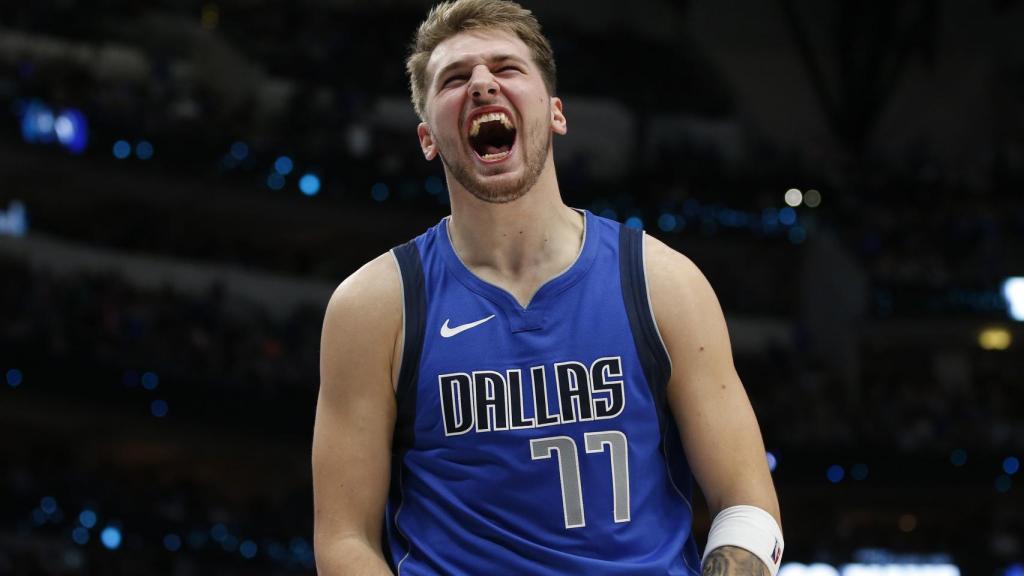 Luka Doncic ante los Portland Trail Blazers