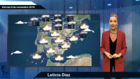 El tiempo: pronóstico para el viernes 8 de noviembre