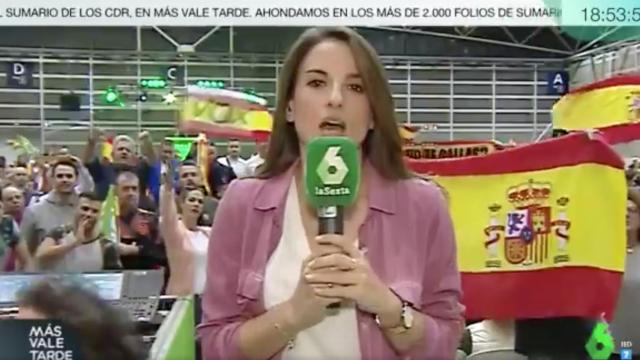 Reportera de 'Más vale tarde' (laSexta)