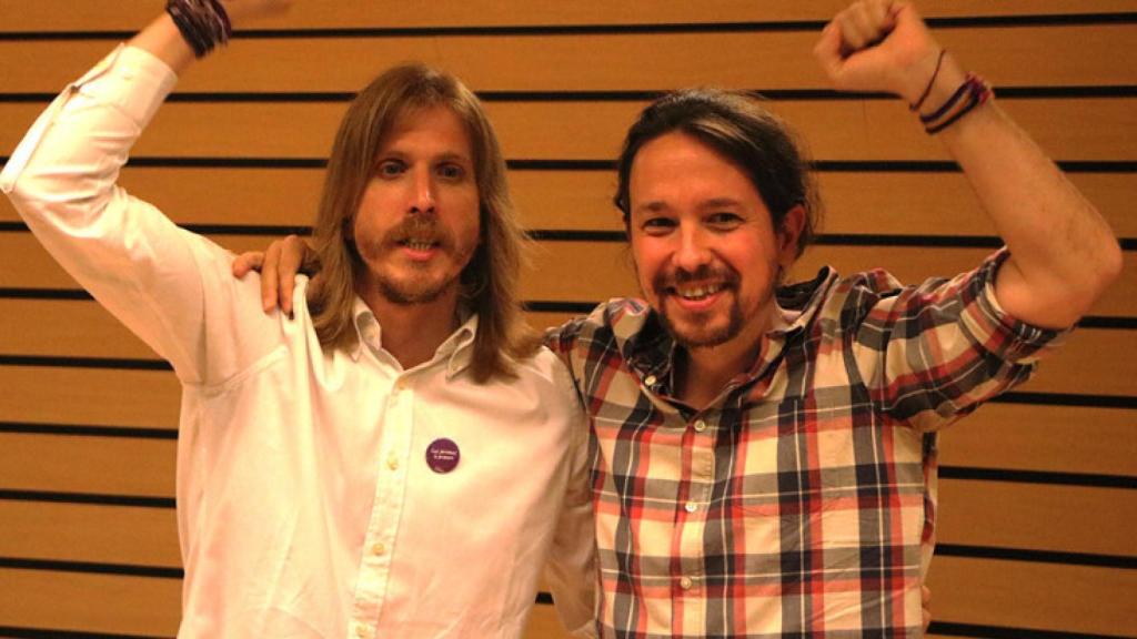 Pablo Fernández y Pablo Iglesias en una imagen de archivo.