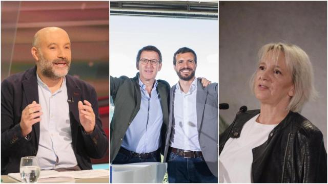 Néstor Rego, Feijóo y Casado y Carolina Bescansa