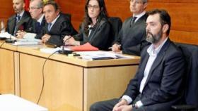 Miguel López, durante una de las sesiones del juicio, transcurrido en las últimas semanas.